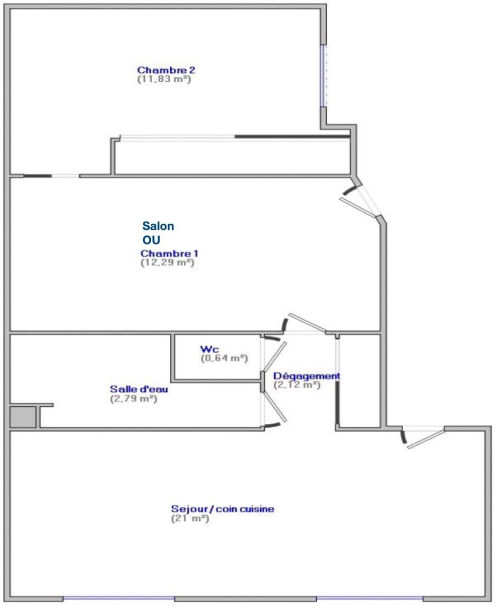 Achat appartement à vendre 3 pièces 51 m² - Maisons-Alfort