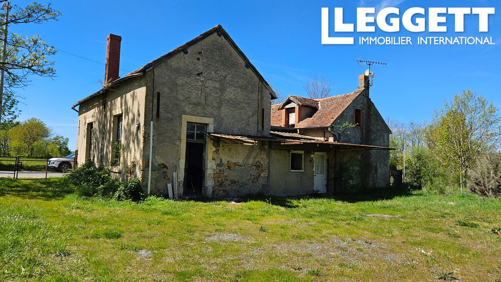 Achat maison à vendre 2 chambres 47 m² - Lurcy-Lévis