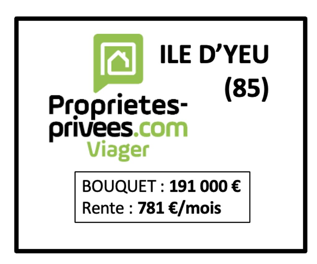 Achat maison à vendre 3 chambres 125 m² - L'Île-d'Yeu