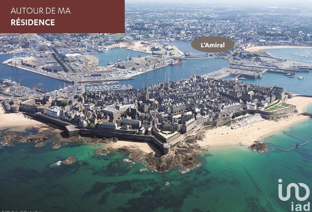 Achat appartement à vendre 3 pièces 54 m² - Saint-Malo