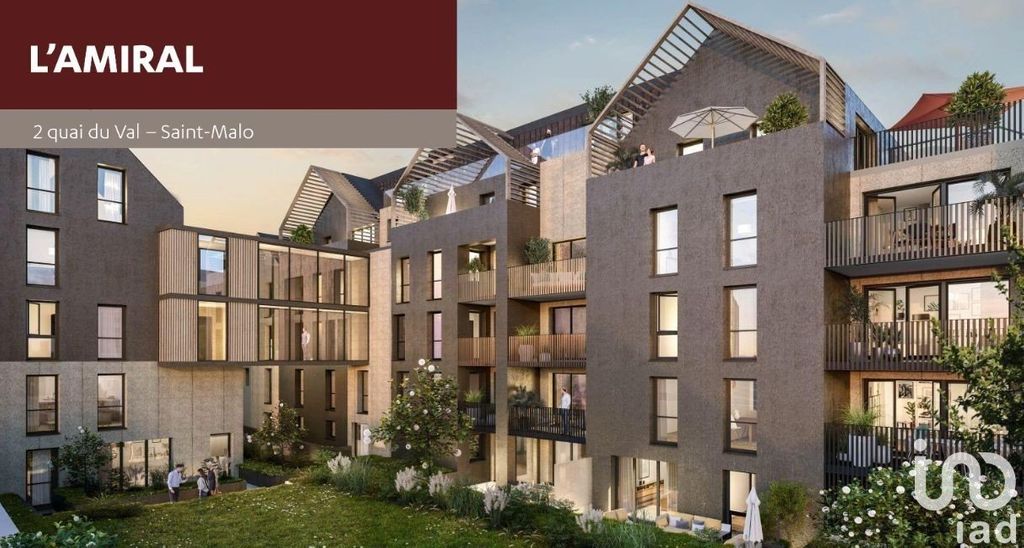 Achat appartement à vendre 4 pièces 82 m² - Saint-Malo