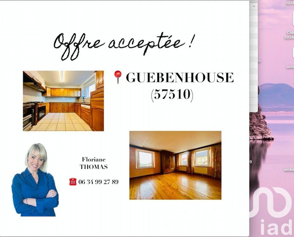 Achat maison à vendre 3 chambres 138 m² - Guebenhouse