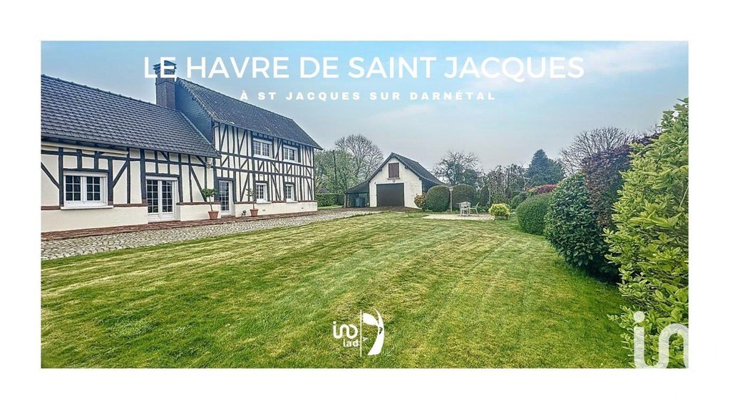 Achat maison à vendre 3 chambres 124 m² - Saint-Jacques-sur-Darnétal