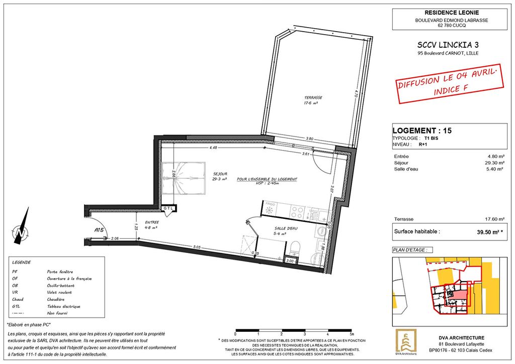 Achat appartement 1 pièce(s) Cucq