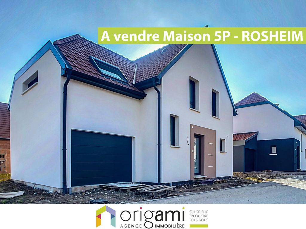 Achat maison à vendre 4 chambres 110 m² - Rosheim