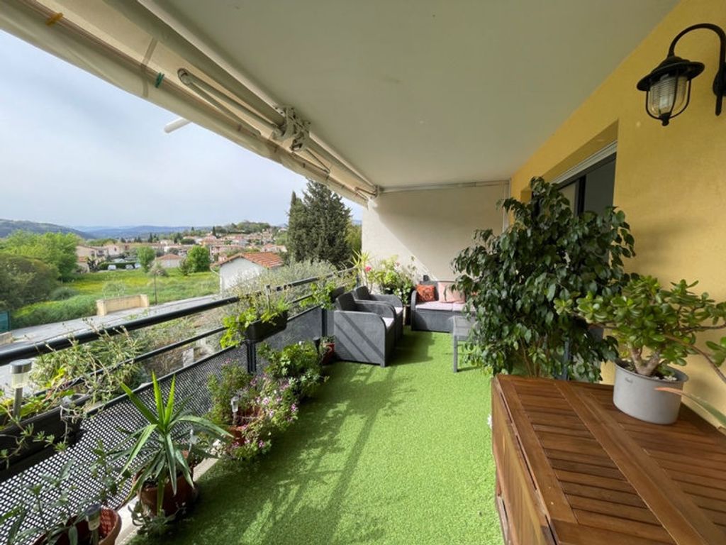 Achat appartement à vendre 3 pièces 62 m² - La Roquette-sur-Siagne