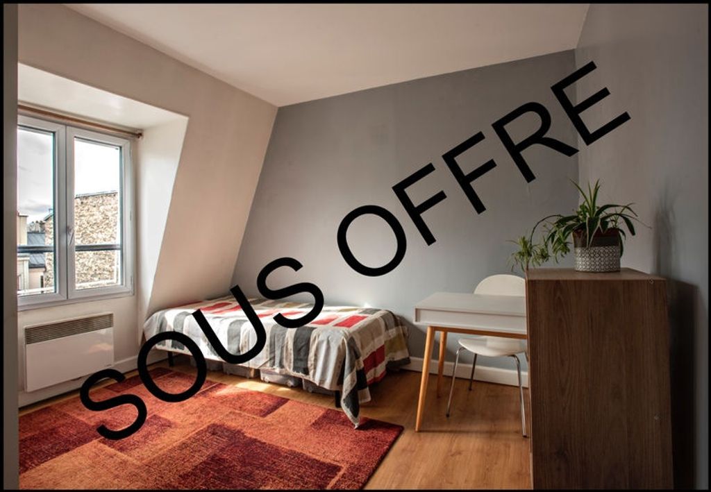 Achat studio à vendre 14 m² - Paris 17ème arrondissement