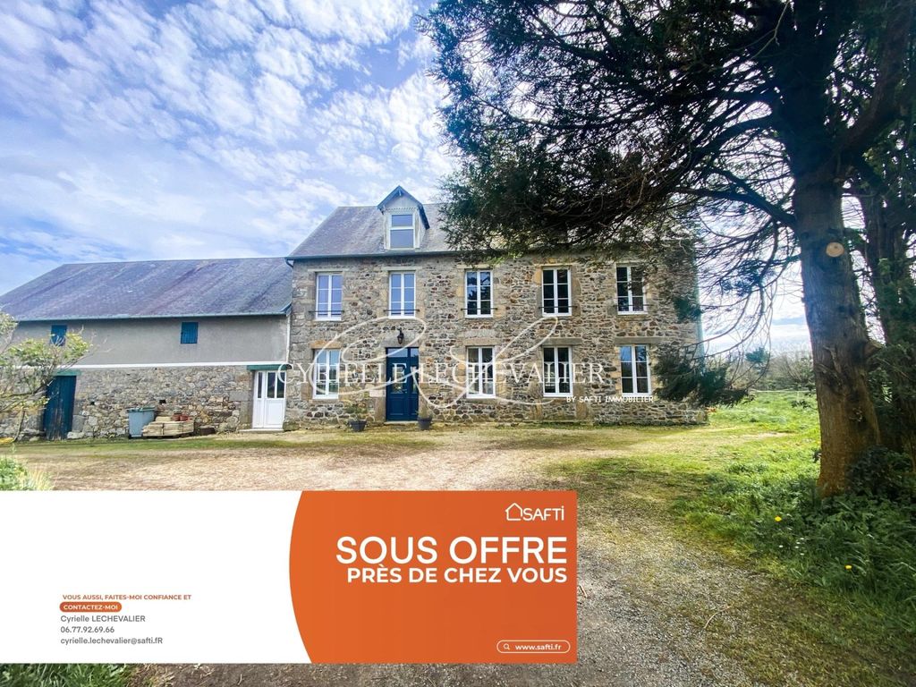 Achat maison à vendre 4 chambres 161 m² - Saint-Sauveur-Lendelin