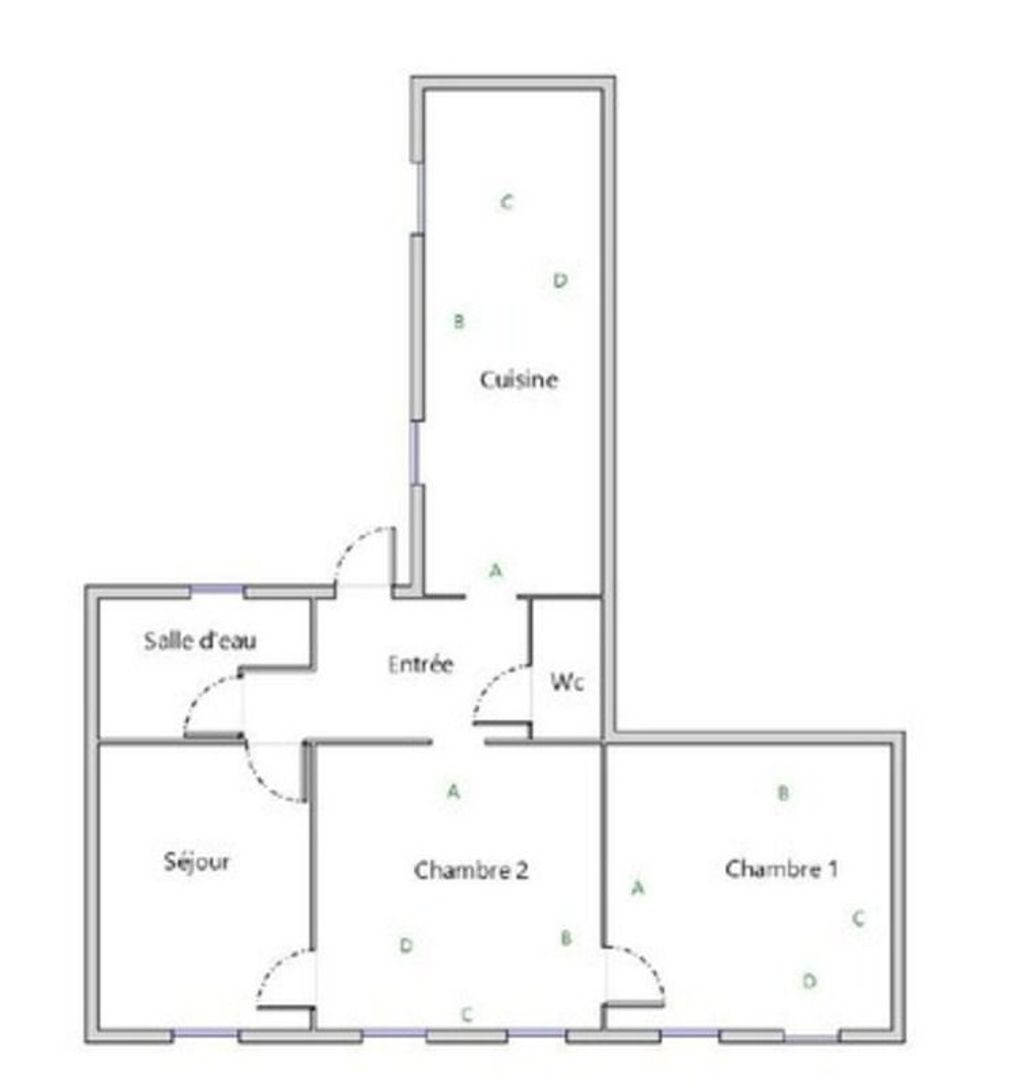 Achat appartement à vendre 4 pièces 80 m² - Pont-Audemer