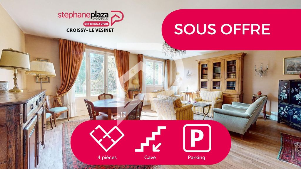 Achat appartement à vendre 4 pièces 76 m² - Le Vésinet