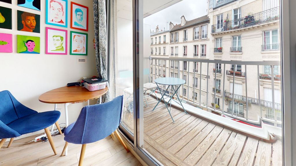 Achat studio à vendre 25 m² - Paris 18ème arrondissement