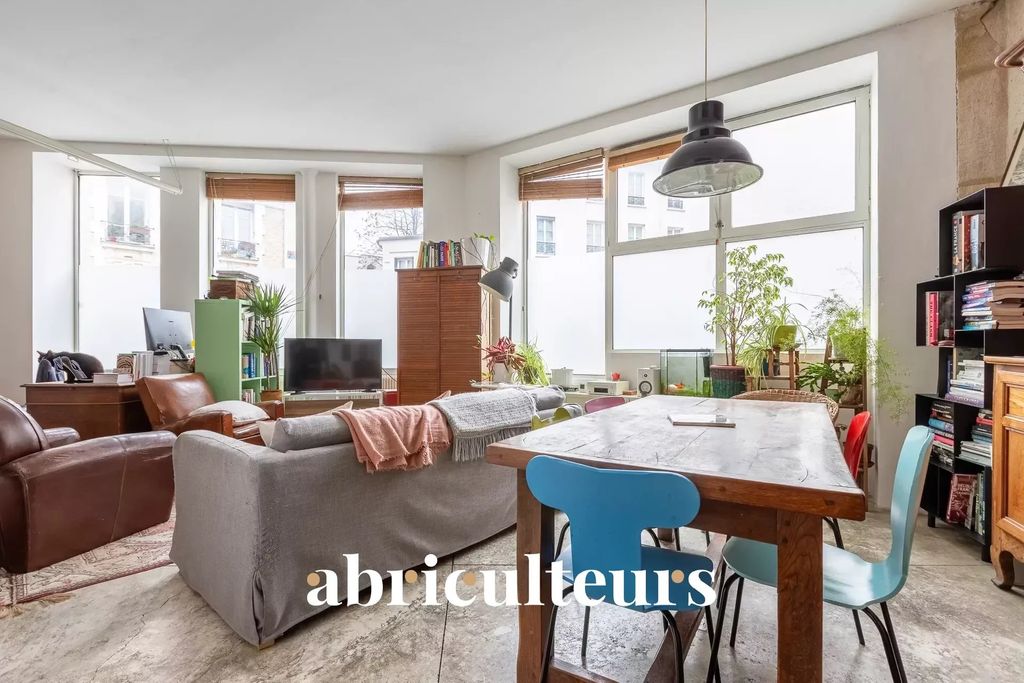 Achat loft à vendre 3 pièces 91 m² - Paris 20ème arrondissement