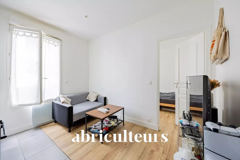 Achat studio à vendre 24 m² - Paris 19ème arrondissement
