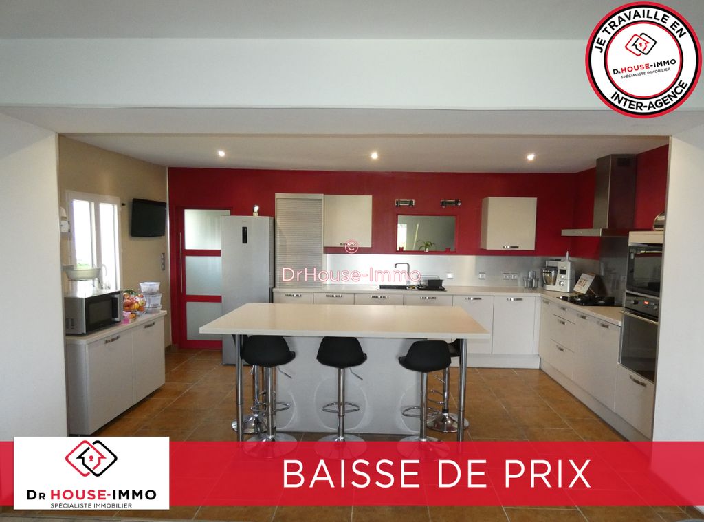 Achat maison à vendre 4 chambres 194 m² - Saint-Vincent-du-Lorouër