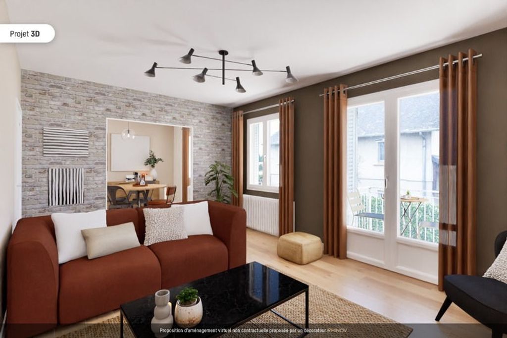 Achat maison à vendre 3 chambres 82 m² - Paray-le-Monial