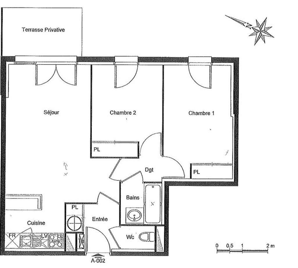 Achat appartement à vendre 3 pièces 55 m² - Audenge