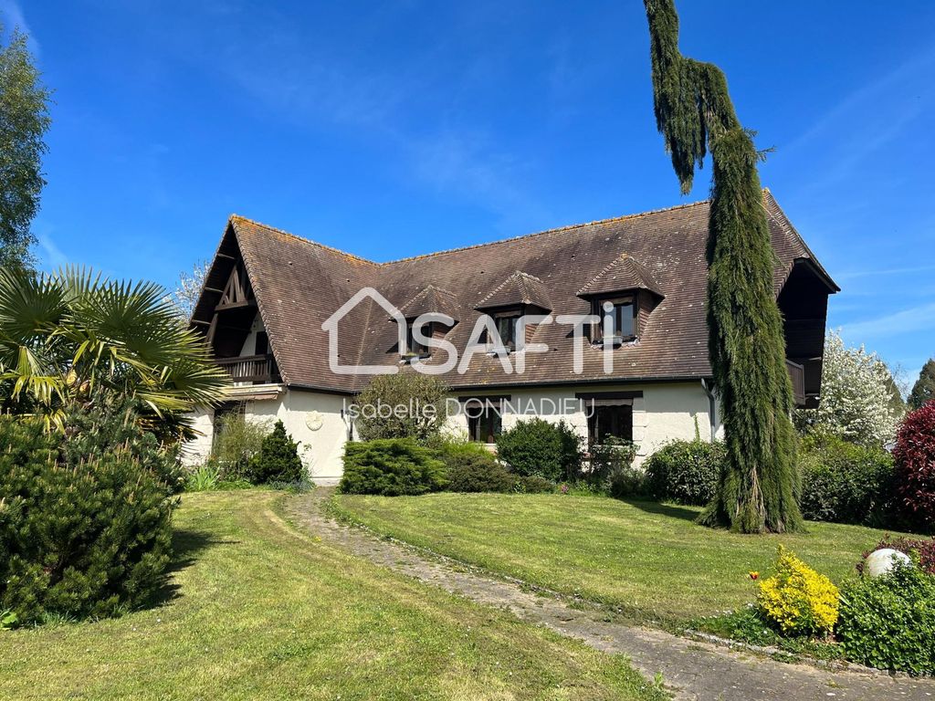 Achat maison à vendre 5 chambres 235 m² - Saint-Meslin-du-Bosc