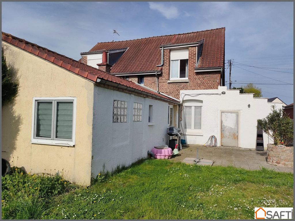 Achat maison à vendre 2 chambres 80 m² - Marquette-en-Ostrevant