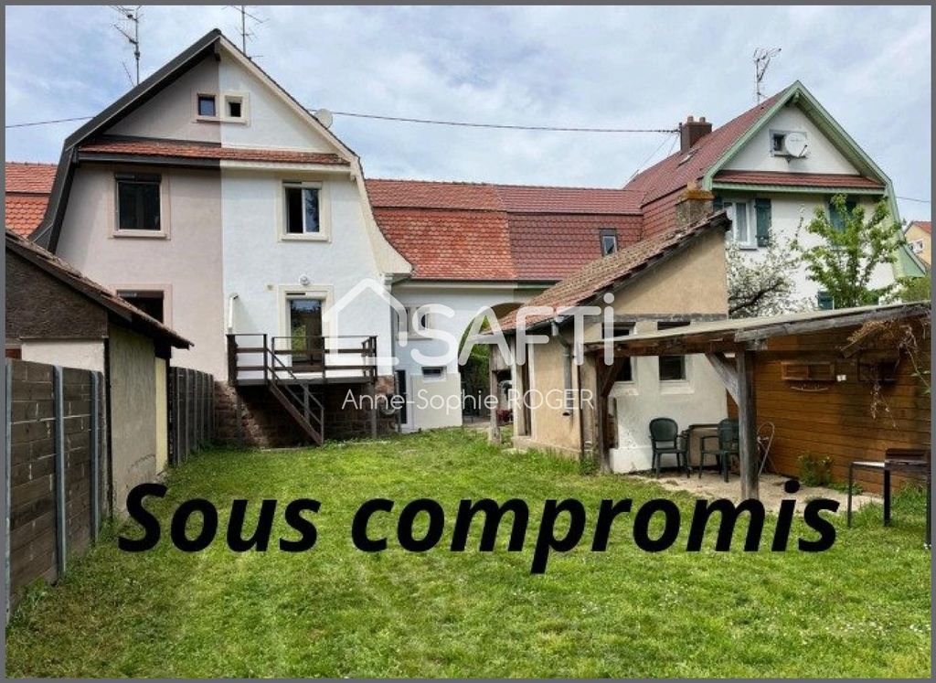 Achat maison à vendre 2 chambres 65 m² - Bollwiller