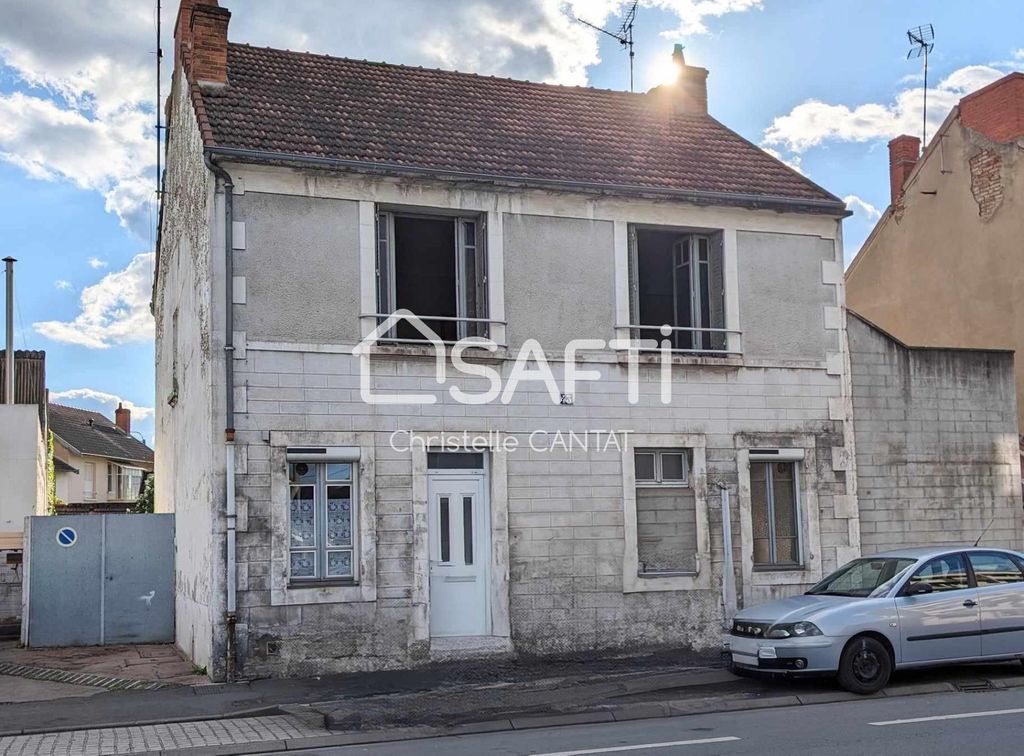 Achat maison à vendre 3 chambres 123 m² - Montluçon