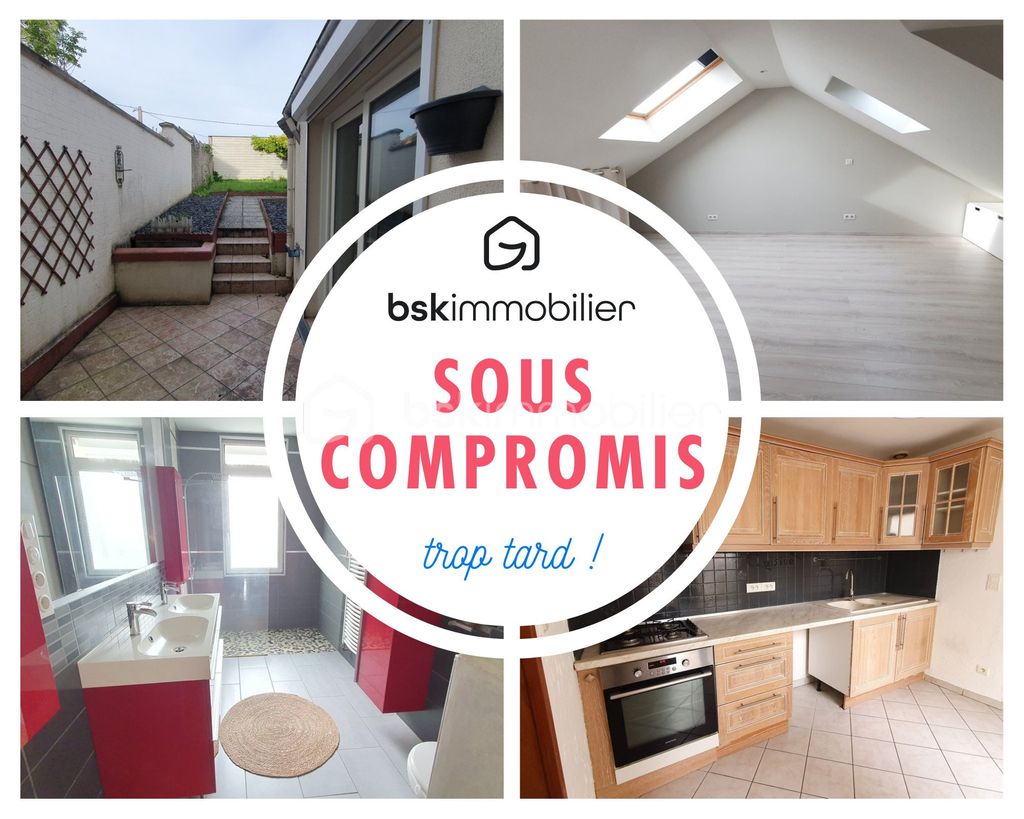 Achat maison à vendre 3 chambres 98 m² - Saint-Quentin