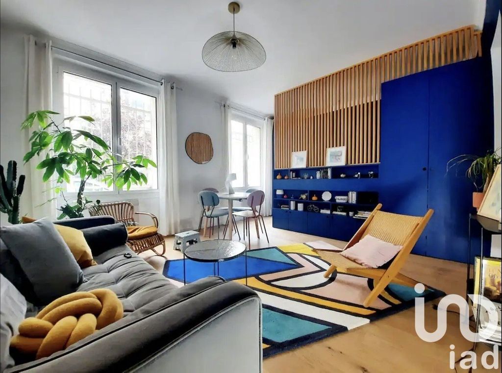 Achat appartement à vendre 2 pièces 41 m² - Paris 20ème arrondissement