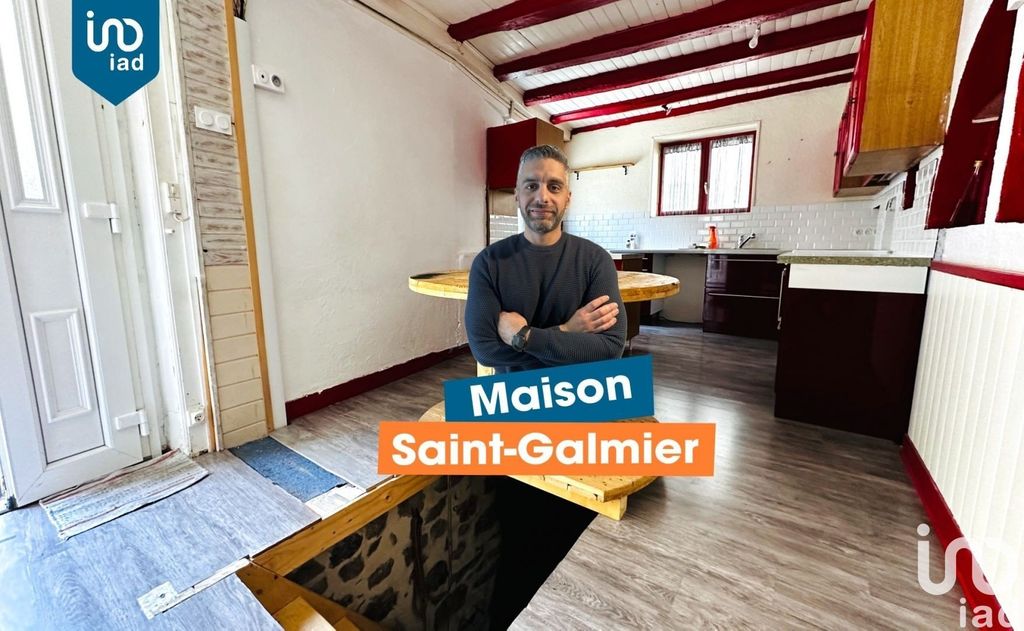 Achat maison à vendre 2 chambres 90 m² - Saint-Galmier