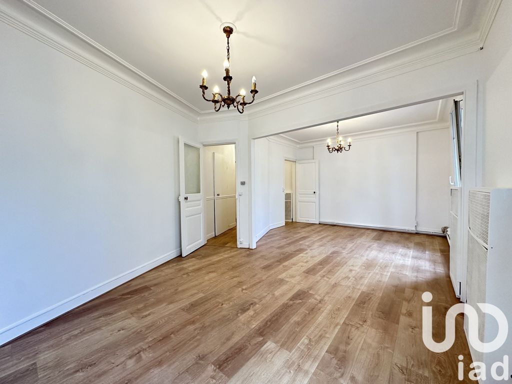 Achat appartement à vendre 3 pièces 54 m² - Paris 19ème arrondissement