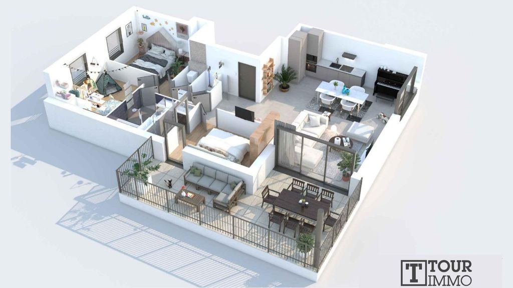 Achat appartement à vendre 4 pièces 96 m² - Charbonnières-les-Bains
