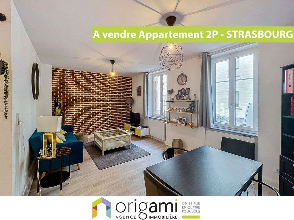 Achat appartement à vendre 2 pièces 38 m² - Strasbourg