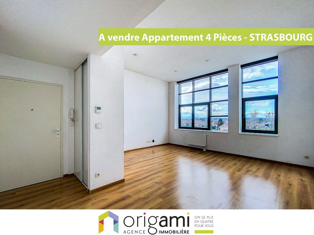 Achat appartement à vendre 4 pièces 100 m² - Strasbourg