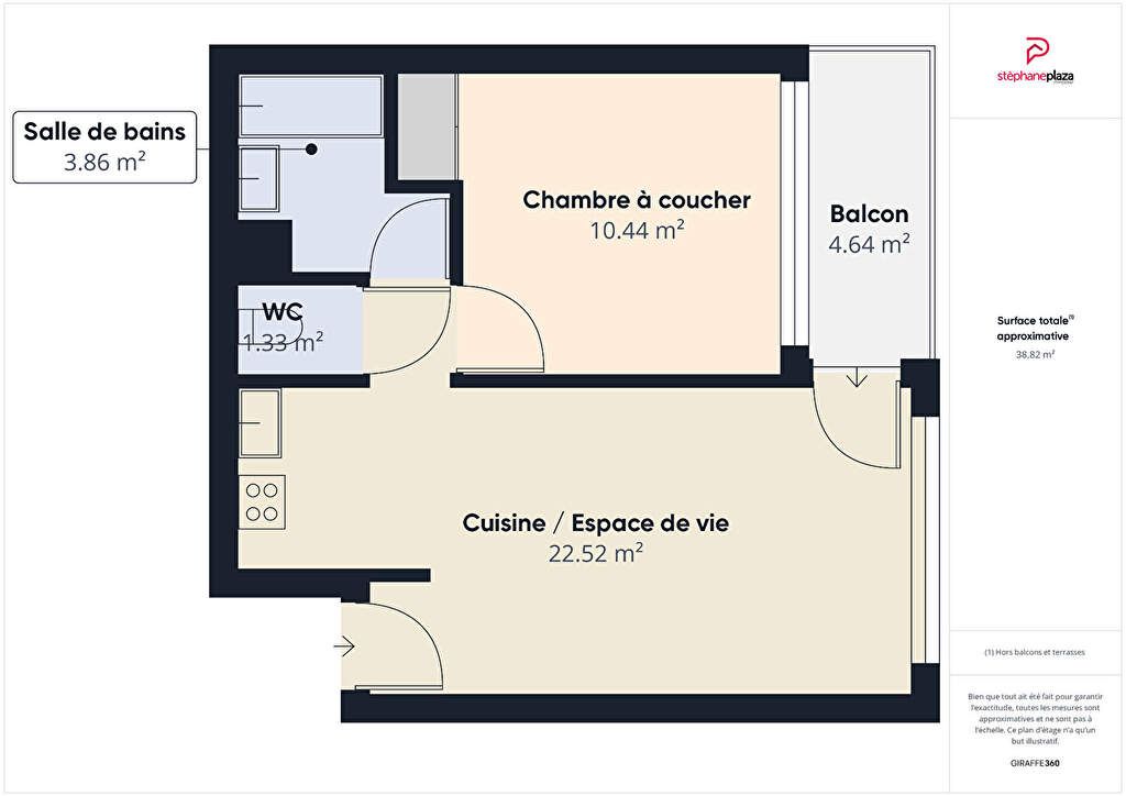 Achat appartement à vendre 2 pièces 36 m² - Annecy