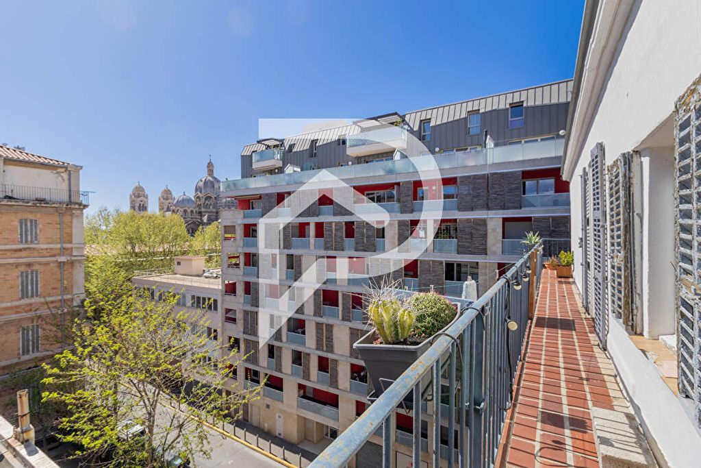 Achat appartement à vendre 3 pièces 70 m² - Marseille 2ème arrondissement