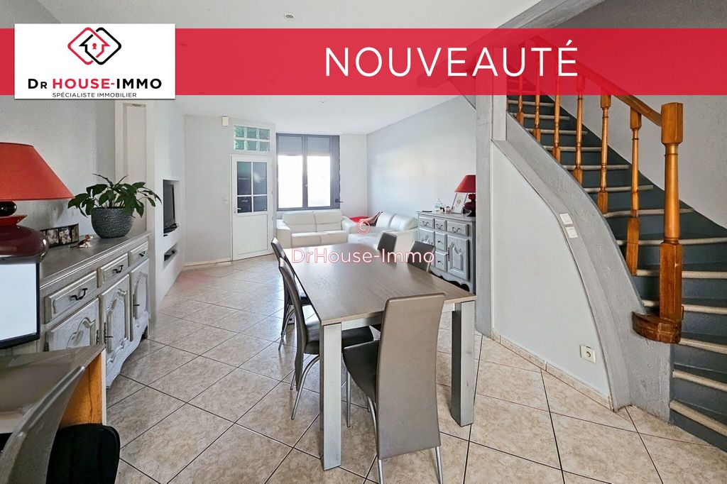 Achat maison à vendre 3 chambres 106 m² - Tourcoing