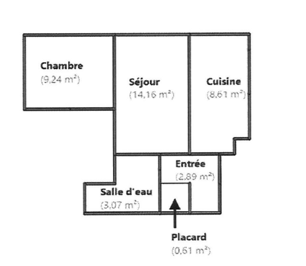 Achat appartement 2 pièce(s) Villeparisis