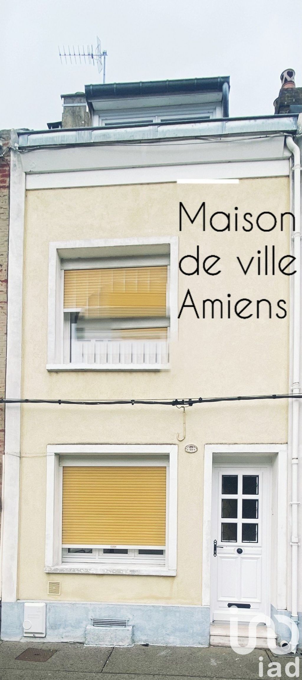 Achat maison à vendre 3 chambres 76 m² - Amiens