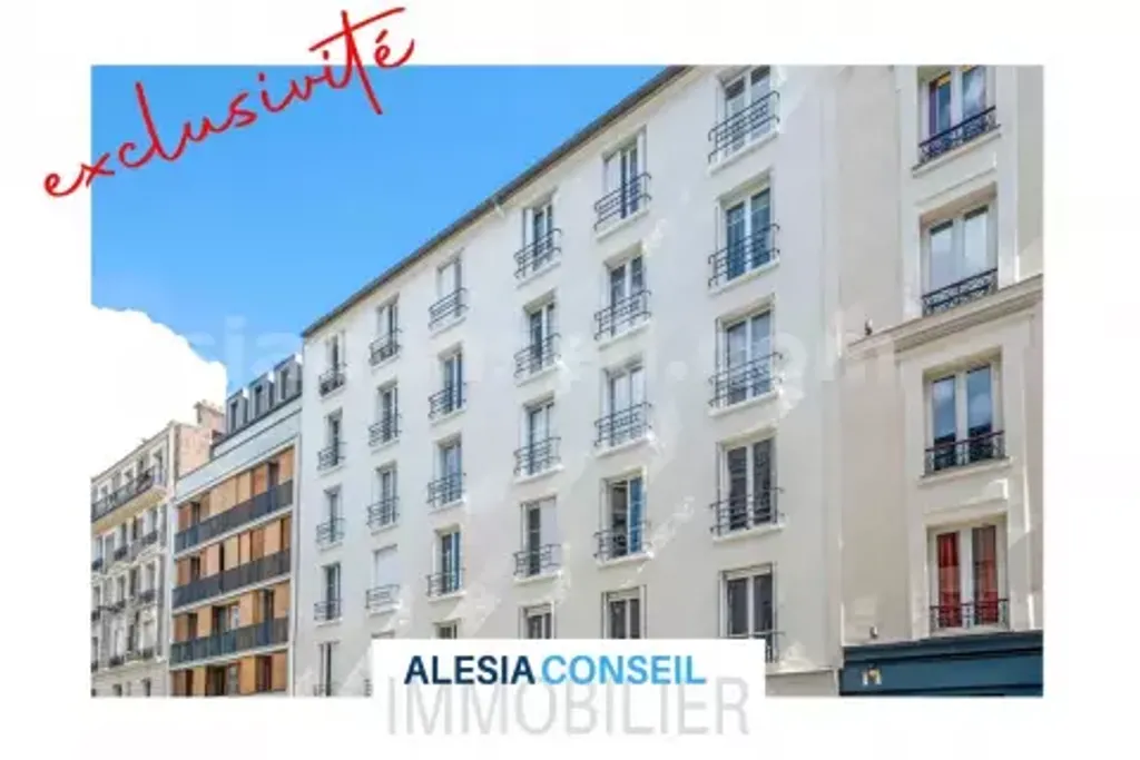 Achat appartement à vendre 4 pièces 60 m² - Paris 14ème arrondissement