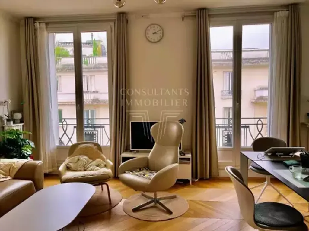 Achat appartement à vendre 4 pièces 71 m² - Paris 16ème arrondissement