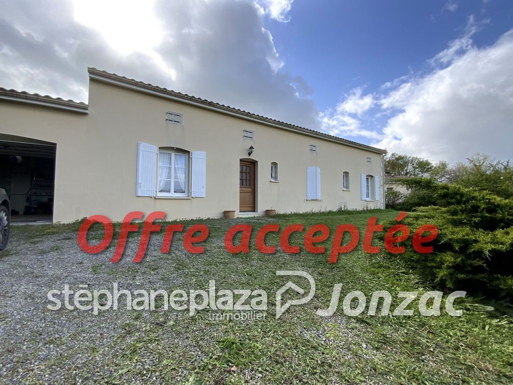 Achat maison à vendre 3 chambres 124 m² - Jonzac