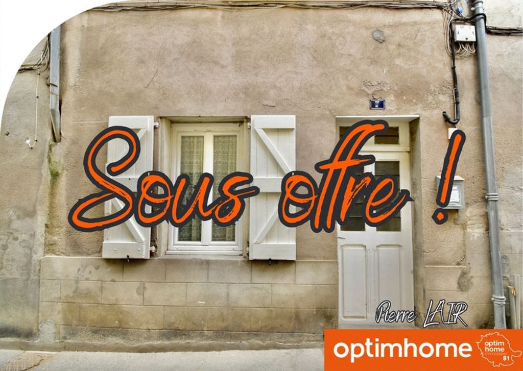 Achat maison à vendre 1 chambre 38 m² - Lavaur