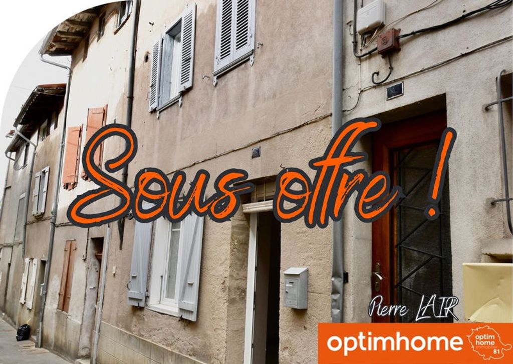 Achat maison à vendre 3 chambres 68 m² - Lavaur