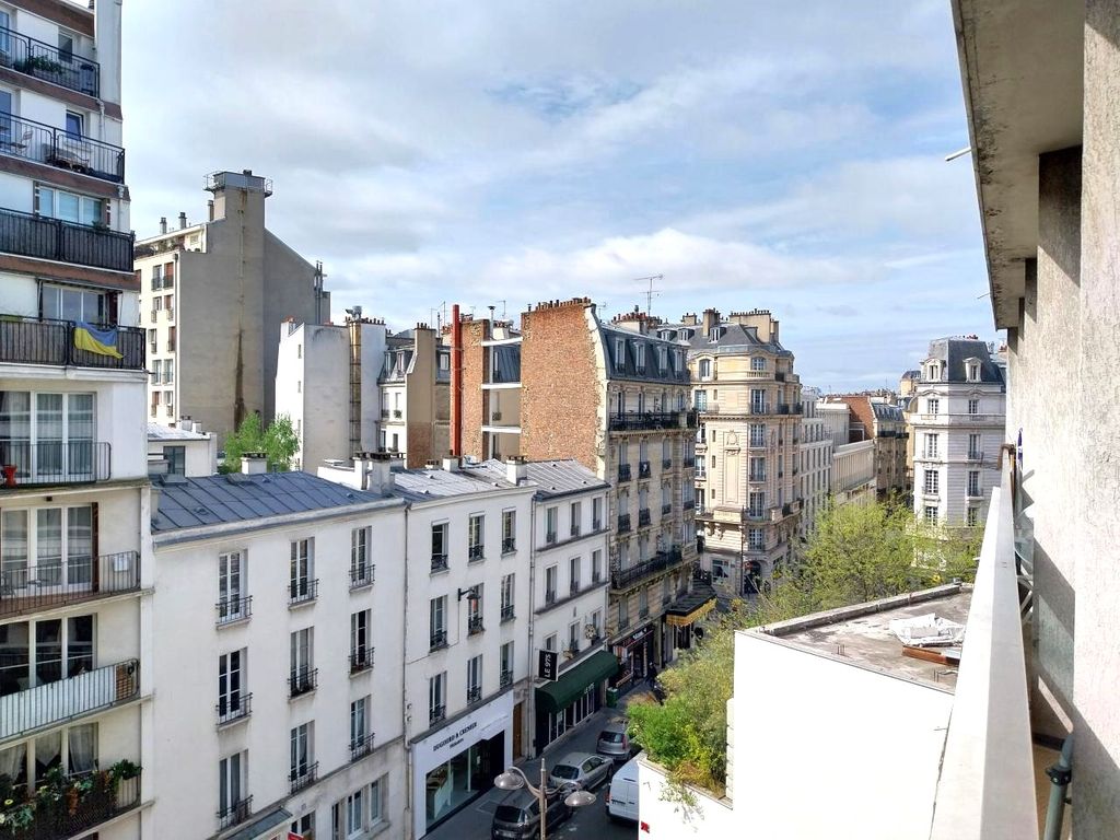 Achat studio à vendre 21 m² - Paris 18ème arrondissement