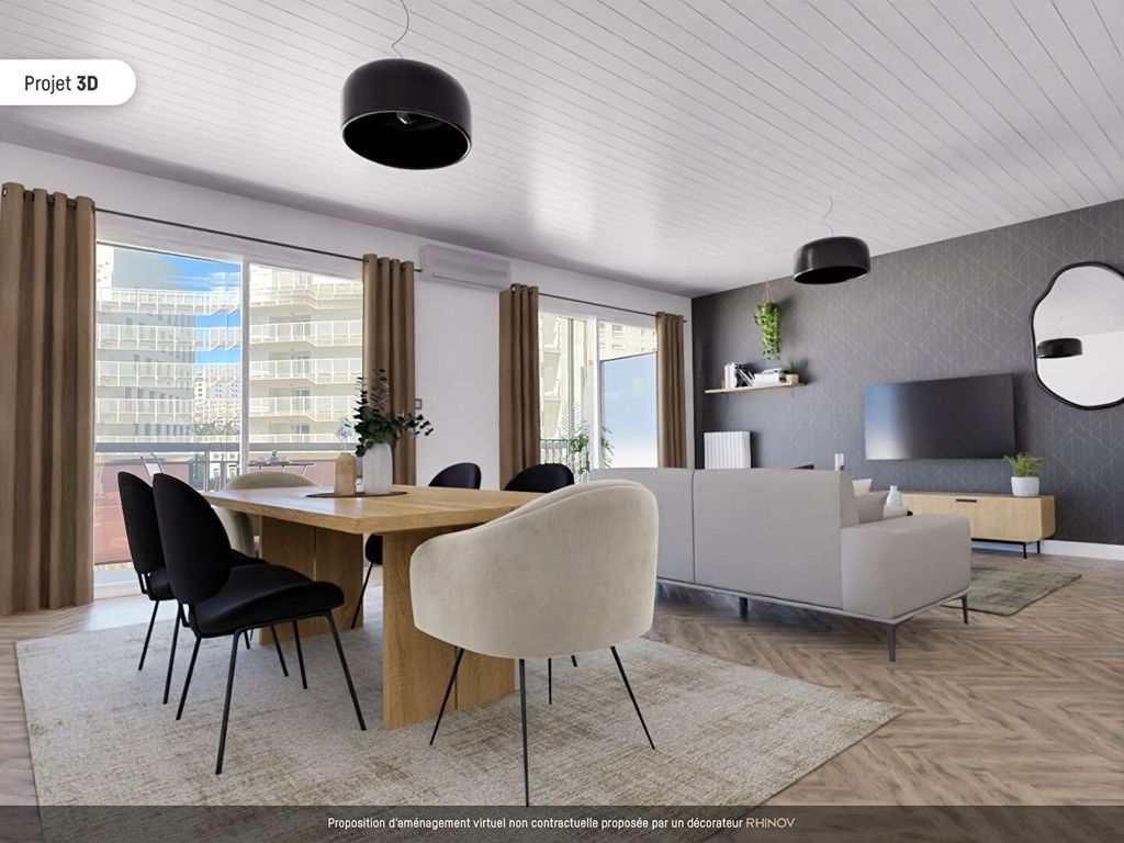 Achat appartement à vendre 4 pièces 87 m² - Toulon