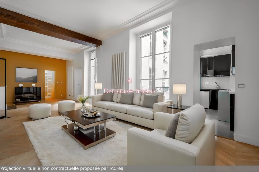 Achat appartement à vendre 4 pièces 77 m² - Paris 3ème arrondissement