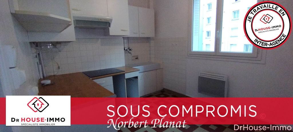 Achat appartement à vendre 2 pièces 38 m² - Saint-Étienne