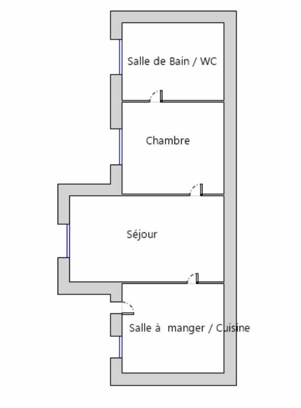 Achat appartement à vendre 2 pièces 42 m² - Montreuil