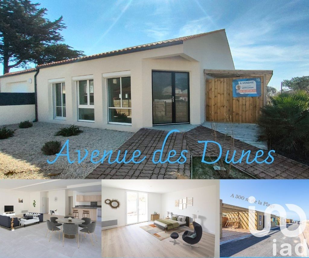 Achat maison à vendre 5 chambres 185 m² - Bretignolles-sur-Mer