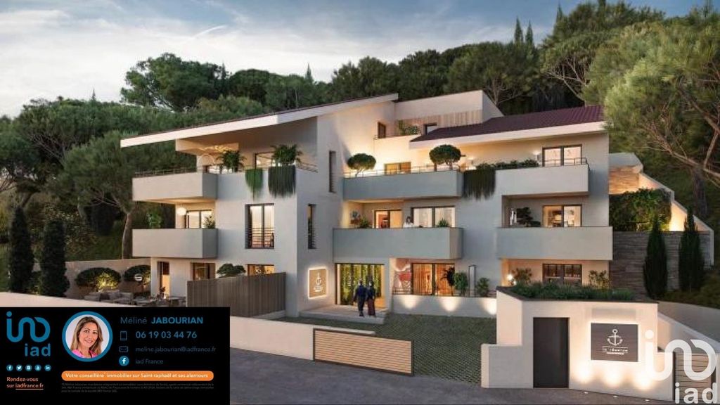 Achat appartement à vendre 4 pièces 73 m² - Saint-Raphaël