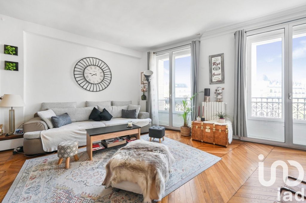 Achat appartement à vendre 3 pièces 66 m² - Paris 18ème arrondissement