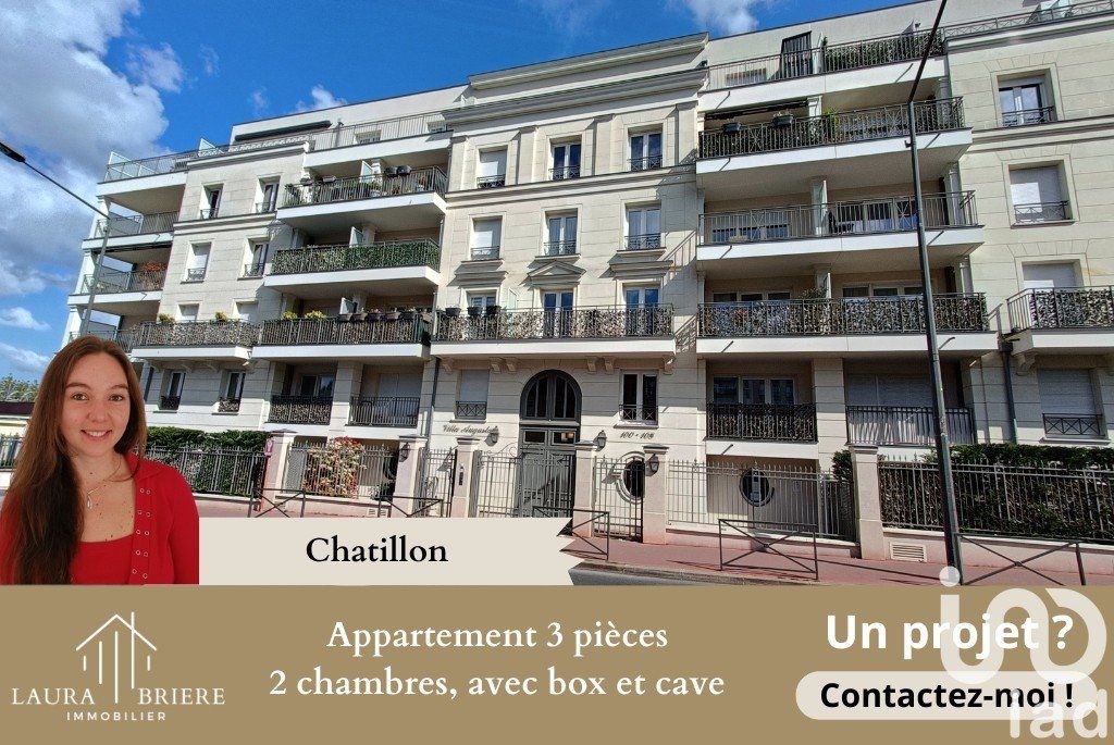 Achat appartement à vendre 3 pièces 60 m² - Châtillon